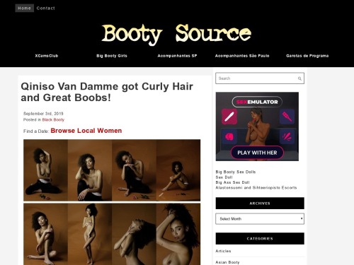 A Review Screenshot of BootySource
