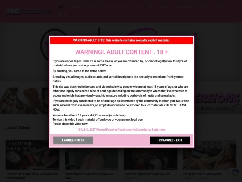A Review Screenshot of Bratperversions