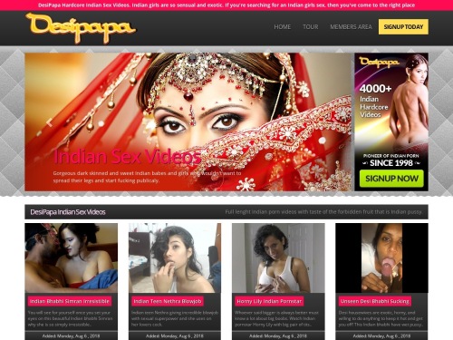 Review screenshot desipapa.com