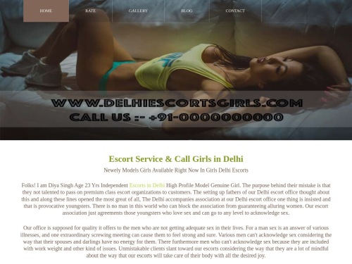 A Review Screenshot of Girlsdelhiescorts