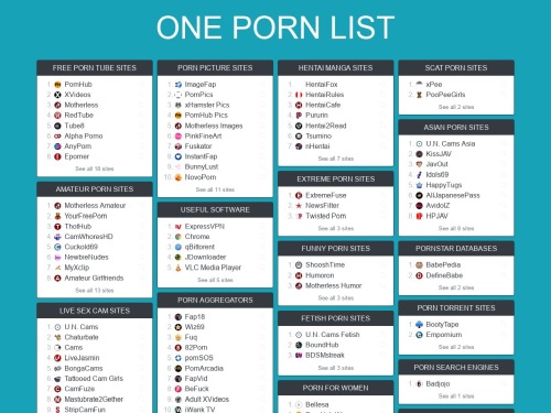 A Review Screenshot of OnePornList