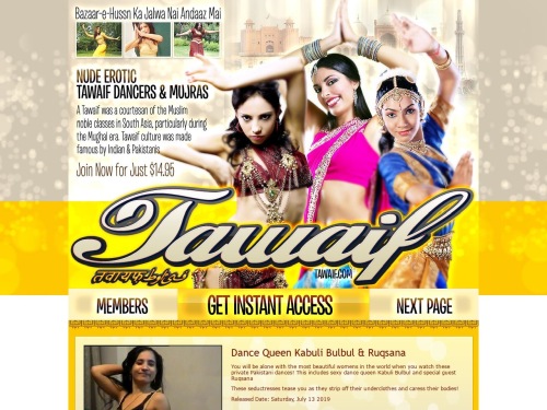 Review screenshot tawaif.com