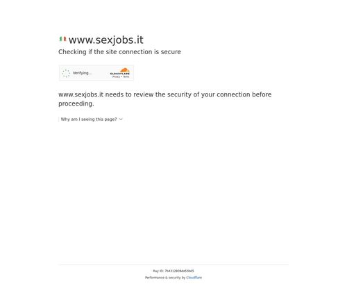 A Review Screenshot of Sexjobs.it