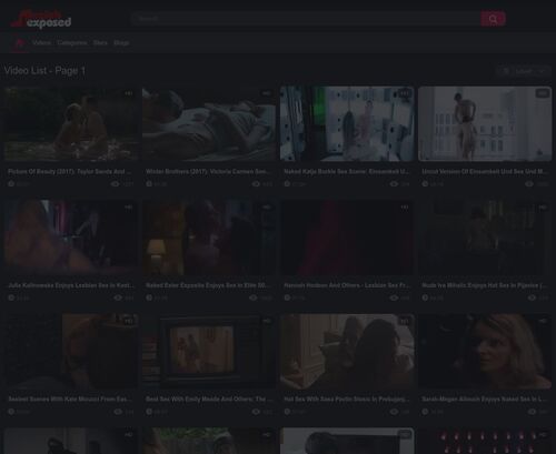 A Review Screenshot of Celebexposed
