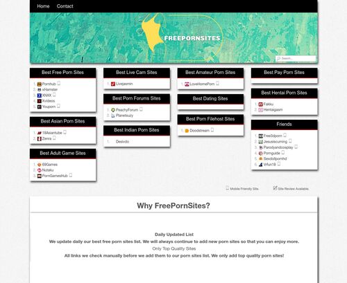 A Review Screenshot of FreePornSites
