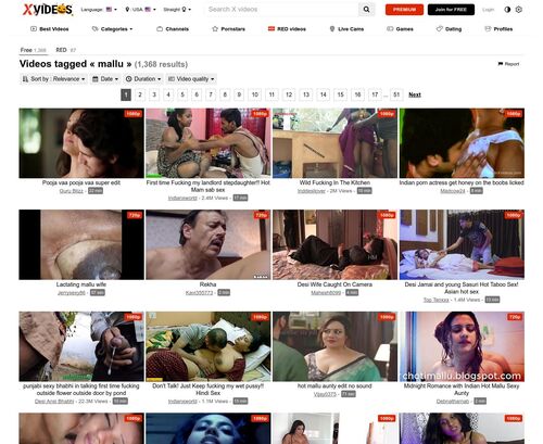 A Review Screenshot of Xvideos Mallu