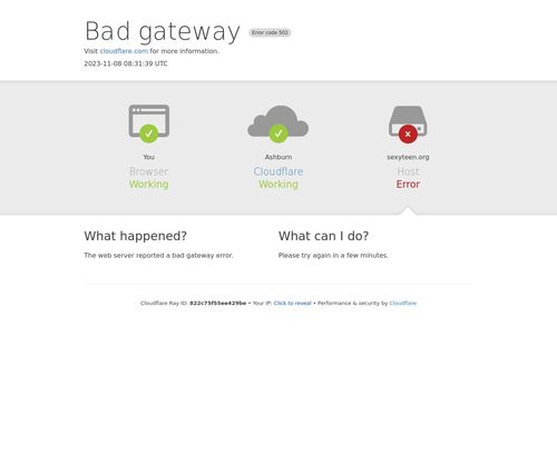 A Review Screenshot of Sexyteen.org