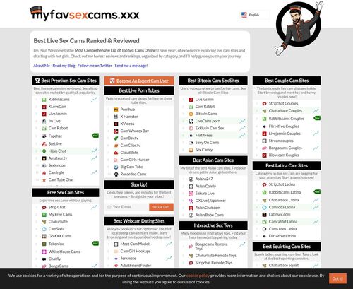 A Review Screenshot of MyFavSexCams